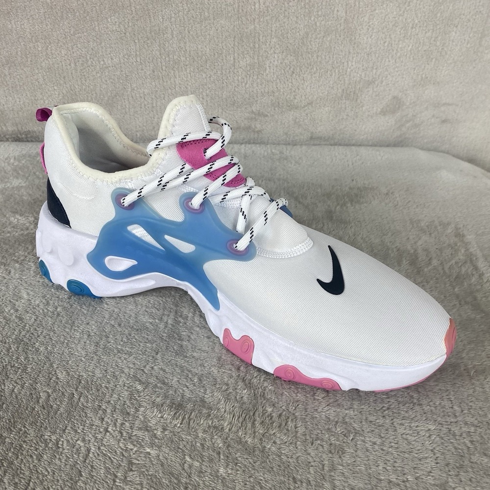 Nike React Presto Shoes Size 13 White Multi Running Sneakers CW7053-100 - Picture 6 of 11